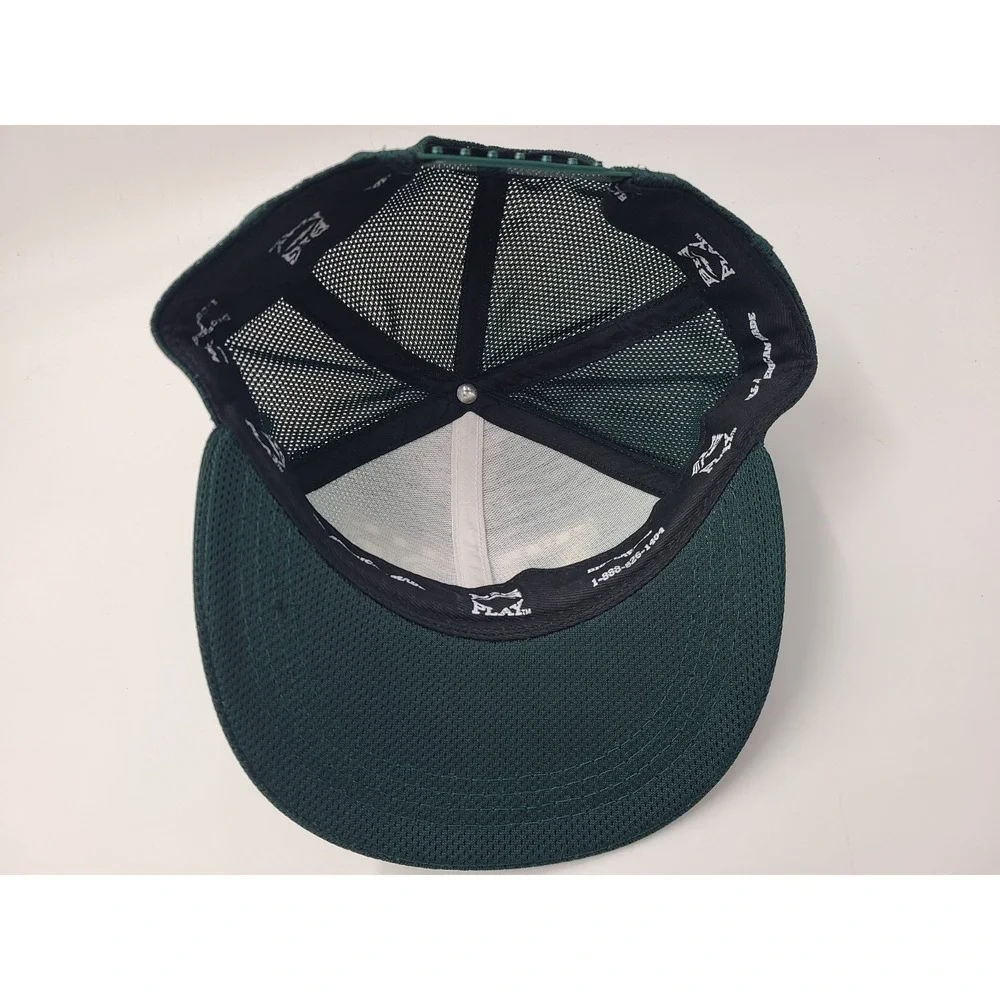 Vintage Mule Deer Foundation MDF Snapback Hat‎ Cap Hunt Outdoors Men Women Green